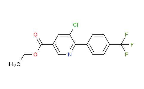 AM93907 | 1261577-16-5 | Ethyl 5-chloro-6-(4-(trifluoromethyl)phenyl)nicotinate