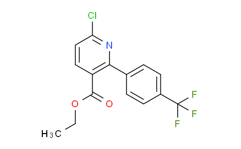 AM93910 | 1261740-38-8 | Ethyl 6-chloro-2-(4-(trifluoromethyl)phenyl)nicotinate