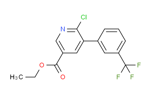 AM93912 | 1261493-44-0 | Ethyl 6-chloro-5-(3-(trifluoromethyl)phenyl)nicotinate