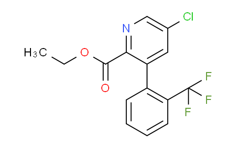 AM93920 | 1261686-58-1 | Ethyl 5-chloro-3-(2-(trifluoromethyl)phenyl)picolinate