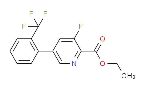 AM93943 | 1261785-03-8 | Ethyl 3-fluoro-5-(2-(trifluoromethyl)phenyl)picolinate