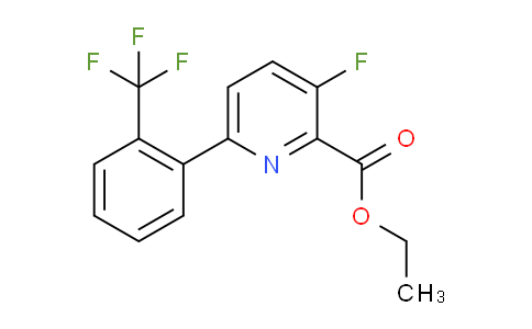 AM93946 | 1261577-29-0 | Ethyl 3-fluoro-6-(2-(trifluoromethyl)phenyl)picolinate