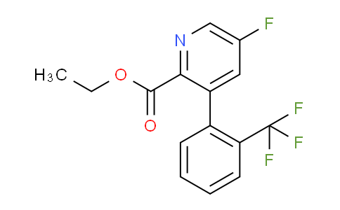 AM93949 | 1261769-89-4 | Ethyl 5-fluoro-3-(2-(trifluoromethyl)phenyl)picolinate