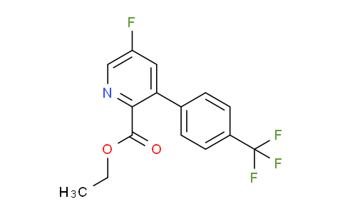 AM93951 | 1261564-72-0 | Ethyl 5-fluoro-3-(4-(trifluoromethyl)phenyl)picolinate