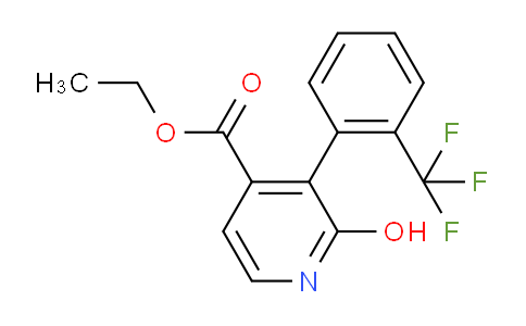 AM93961 | 1261686-76-3 | Ethyl 2-hydroxy-3-(2-(trifluoromethyl)phenyl)isonicotinate