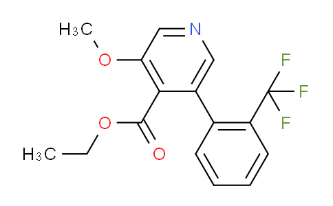 AM93988 | 1261819-83-3 | Ethyl 3-methoxy-5-(2-(trifluoromethyl)phenyl)isonicotinate