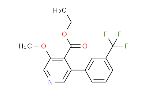 AM93989 | 1261785-19-6 | Ethyl 3-methoxy-5-(3-(trifluoromethyl)phenyl)isonicotinate