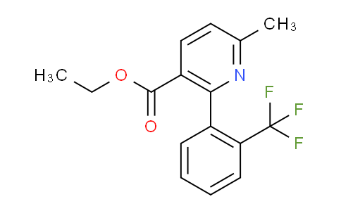 AM94008 | 1261687-16-4 | Ethyl 6-methyl-2-(2-(trifluoromethyl)phenyl)nicotinate