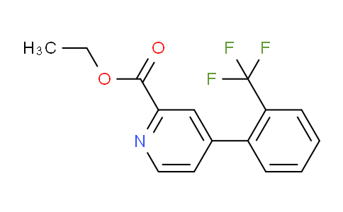 Ethyl 4-(2-(trifluoromethyl)phenyl)picolinate