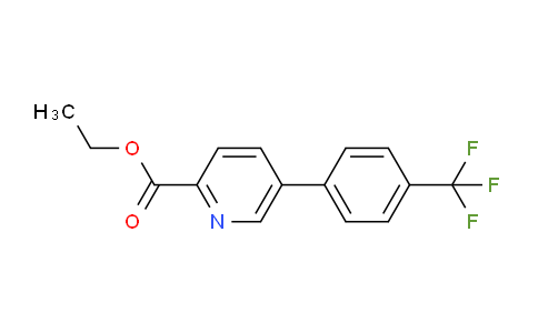 Ethyl 5-(4-(trifluoromethyl)phenyl)picolinate