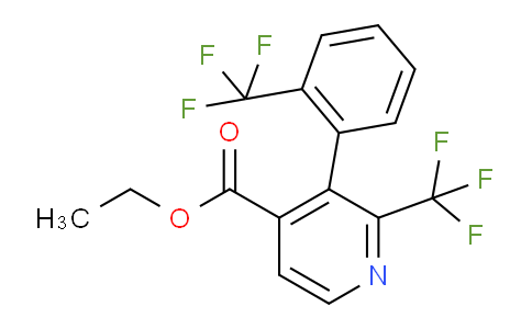 Ethyl 2-(trifluoromethyl)-3-(2-(trifluoromethyl)phenyl)isonicotinate