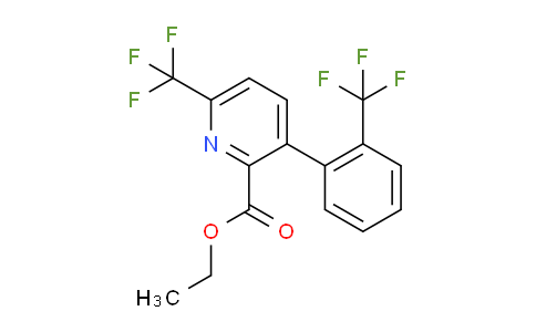 AM94068 | 1261816-39-0 | Ethyl 6-(trifluoromethyl)-3-(2-(trifluoromethyl)phenyl)picolinate