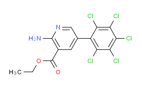 AM94075 | 1361482-94-1 | Ethyl 2-amino-5-(perchlorophenyl)nicotinate
