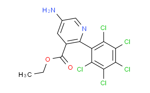 AM94076 | 1361562-47-1 | Ethyl 5-amino-2-(perchlorophenyl)nicotinate