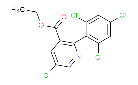 Ethyl 5-chloro-2-(2,4,6-trichlorophenyl)nicotinate