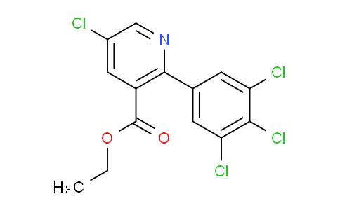 Ethyl 5-chloro-2-(3,4,5-trichlorophenyl)nicotinate