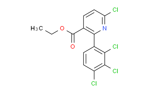 Ethyl 6-chloro-2-(2,3,4-trichlorophenyl)nicotinate