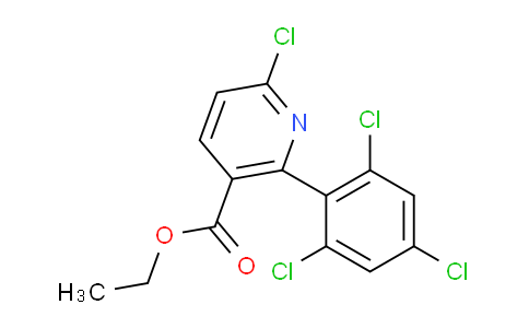 Ethyl 6-chloro-2-(2,4,6-trichlorophenyl)nicotinate