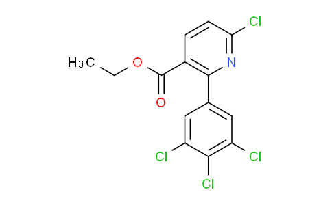 Ethyl 6-chloro-2-(3,4,5-trichlorophenyl)nicotinate