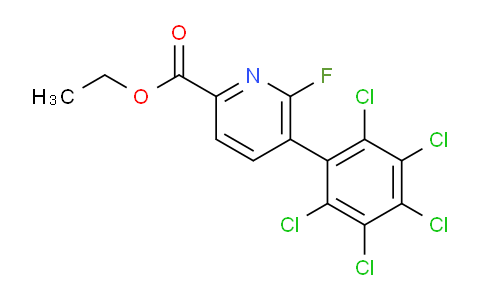 AM94138 | 1361483-83-1 | Ethyl 6-fluoro-5-(perchlorophenyl)picolinate