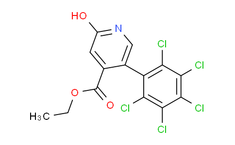 AM94140 | 1361517-14-7 | Ethyl 2-hydroxy-5-(perchlorophenyl)isonicotinate