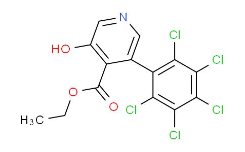 AM94141 | 1361528-21-3 | Ethyl 3-hydroxy-5-(perchlorophenyl)isonicotinate
