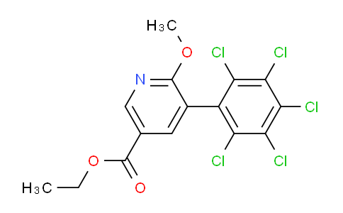AM94150 | 1361601-85-5 | Ethyl 6-methoxy-5-(perchlorophenyl)nicotinate