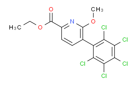 AM94153 | 1361517-20-5 | Ethyl 6-methoxy-5-(perchlorophenyl)picolinate