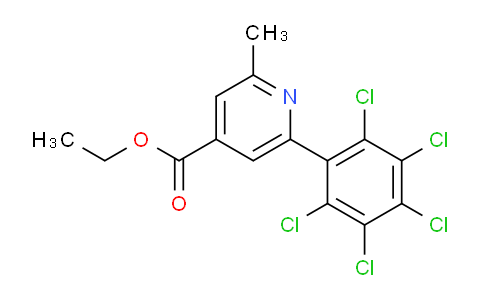 AM94155 | 1361483-89-7 | Ethyl 2-methyl-6-(perchlorophenyl)isonicotinate