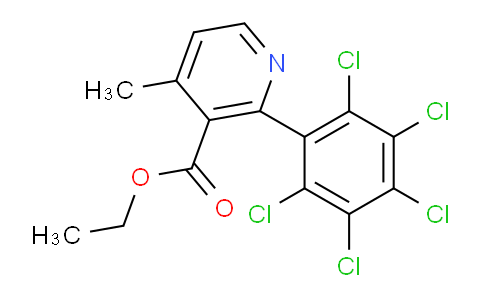 AM94159 | 1361562-84-6 | Ethyl 4-methyl-2-(perchlorophenyl)nicotinate