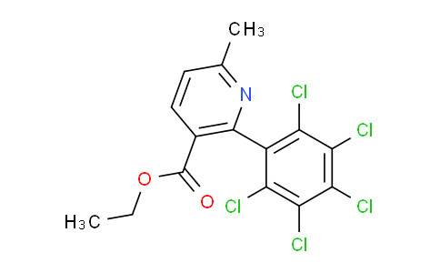 AM94161 | 1361518-49-1 | Ethyl 6-methyl-2-(perchlorophenyl)nicotinate