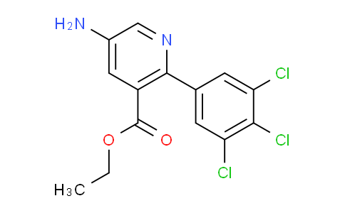 AM94199 | 1361589-06-1 | Ethyl 5-amino-2-(3,4,5-trichlorophenyl)nicotinate