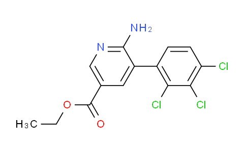 AM94203 | 1361592-99-5 | Ethyl 6-amino-5-(2,3,4-trichlorophenyl)nicotinate