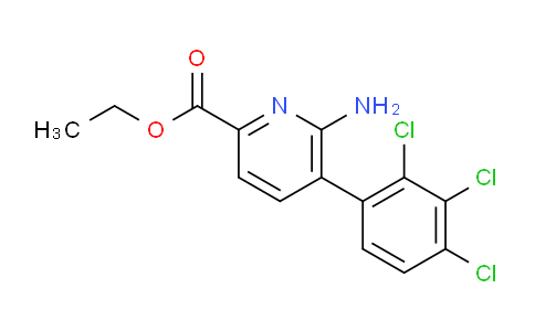 AM94215 | 1361660-13-0 | Ethyl 6-amino-5-(2,3,4-trichlorophenyl)picolinate