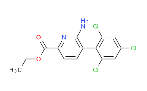 AM94216 | 1361593-91-0 | Ethyl 6-amino-5-(2,4,6-trichlorophenyl)picolinate