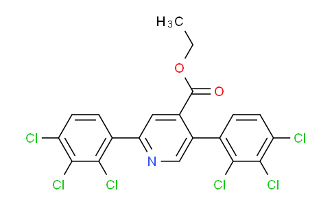 AM94221 | 1361487-75-3 | Ethyl 2,5-bis(2,3,4-trichlorophenyl)isonicotinate