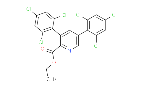 Ethyl 3,5-bis(2,4,6-trichlorophenyl)picolinate