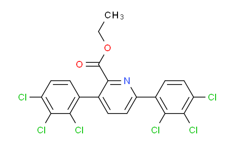 Ethyl 3,6-bis(2,3,4-trichlorophenyl)picolinate