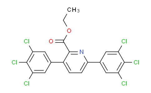 Ethyl 3,6-bis(3,4,5-trichlorophenyl)picolinate