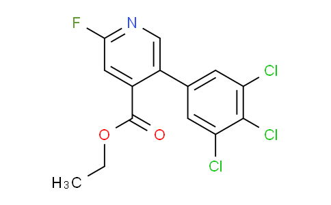 AM94297 | 1361544-21-9 | Ethyl 2-fluoro-5-(3,4,5-trichlorophenyl)isonicotinate