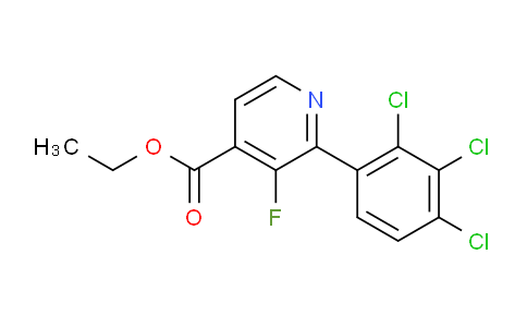 AM94301 | 1361671-43-3 | Ethyl 3-fluoro-2-(2,3,4-trichlorophenyl)isonicotinate