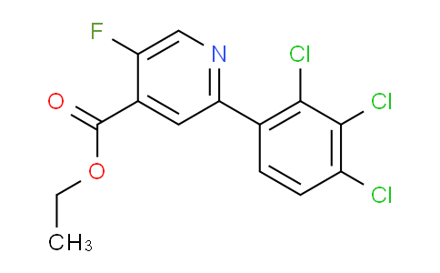 AM94307 | 1361580-58-6 | Ethyl 5-fluoro-2-(2,3,4-trichlorophenyl)isonicotinate