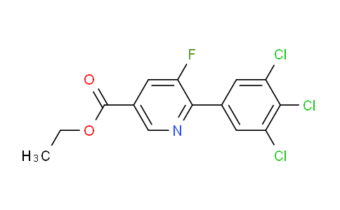 AM94321 | 1361580-99-5 | Ethyl 5-fluoro-6-(3,4,5-trichlorophenyl)nicotinate