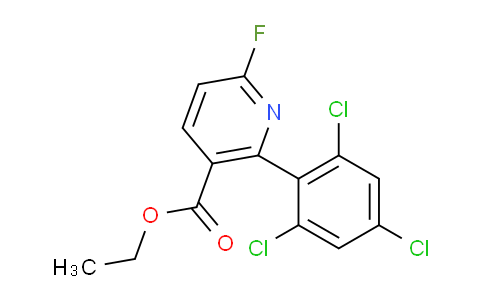AM94323 | 1361506-93-5 | Ethyl 6-fluoro-2-(2,4,6-trichlorophenyl)nicotinate