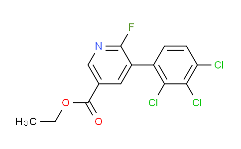 AM94325 | 1361661-45-1 | Ethyl 6-fluoro-5-(2,3,4-trichlorophenyl)nicotinate