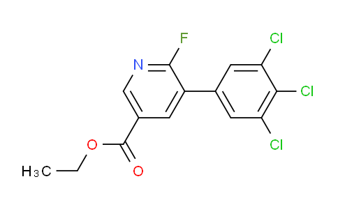 AM94327 | 1361528-18-8 | Ethyl 6-fluoro-5-(3,4,5-trichlorophenyl)nicotinate