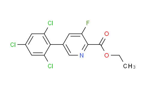 AM94329 | 1361671-57-9 | Ethyl 3-fluoro-5-(2,4,6-trichlorophenyl)picolinate
