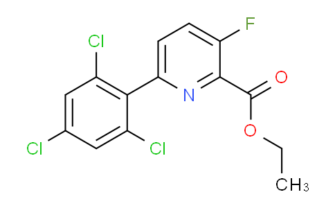 AM94332 | 1361488-58-5 | Ethyl 3-fluoro-6-(2,4,6-trichlorophenyl)picolinate