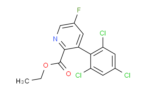 AM94335 | 1361586-55-1 | Ethyl 5-fluoro-3-(2,4,6-trichlorophenyl)picolinate