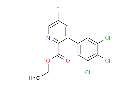 AM94336 | 1361507-03-0 | Ethyl 5-fluoro-3-(3,4,5-trichlorophenyl)picolinate